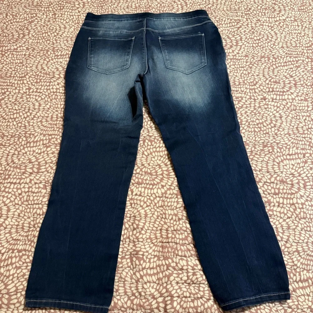 LEI Dark Blue Straight Leg Jeans‎